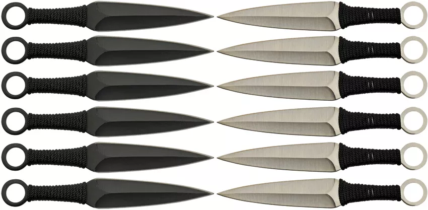 12pc Two Team Kunai Set