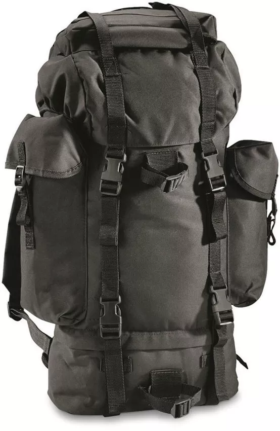 65L Combat Rucksack Black