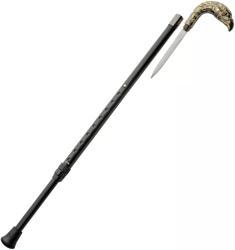Adjustable Eagle Sword Cane