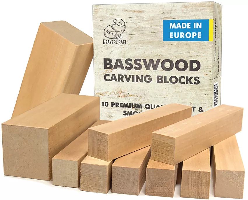 Basswood Carving Block Set