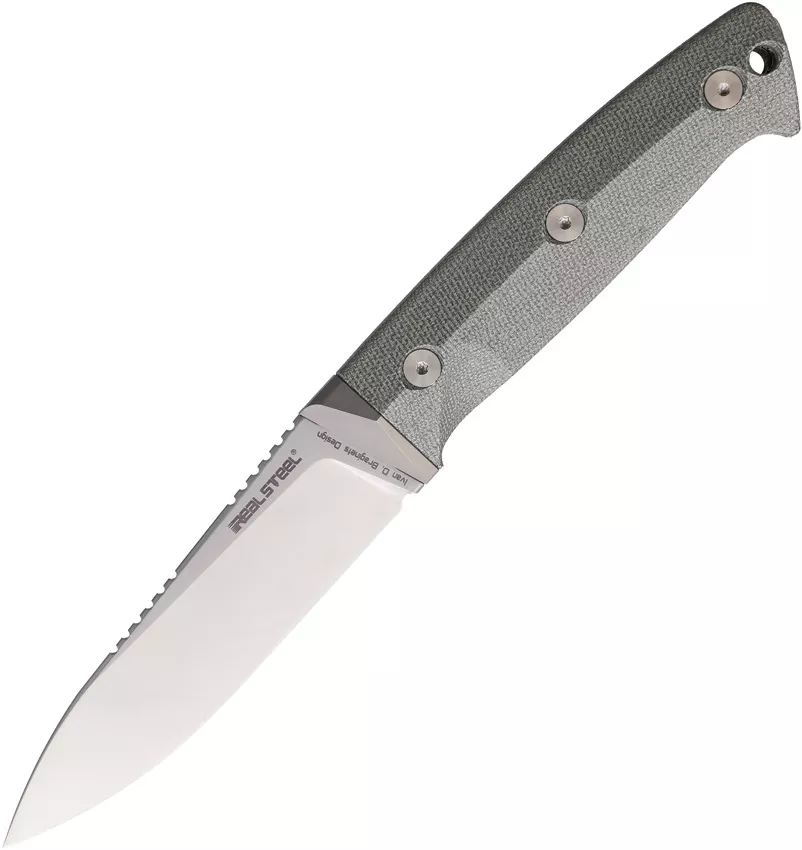 Black Thorn Fixed Blade GrnMic
