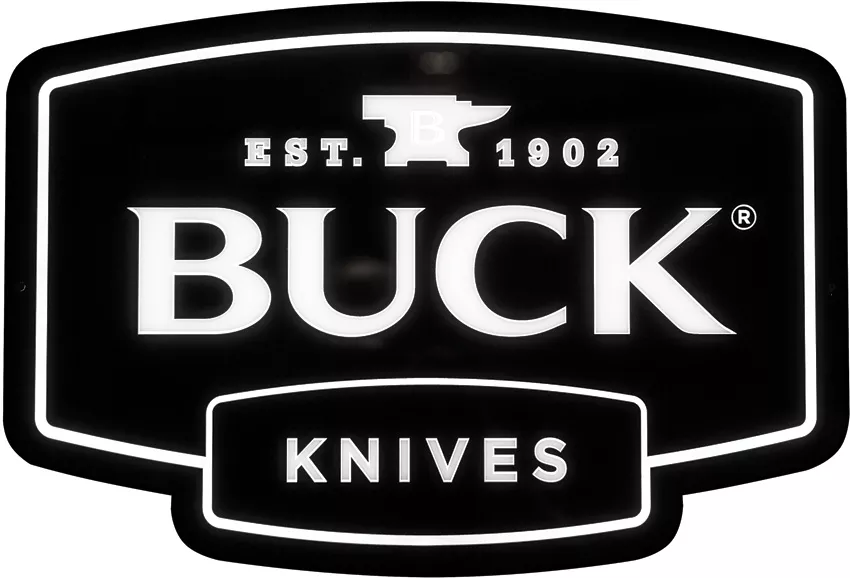 Buck Illuminated Sign
