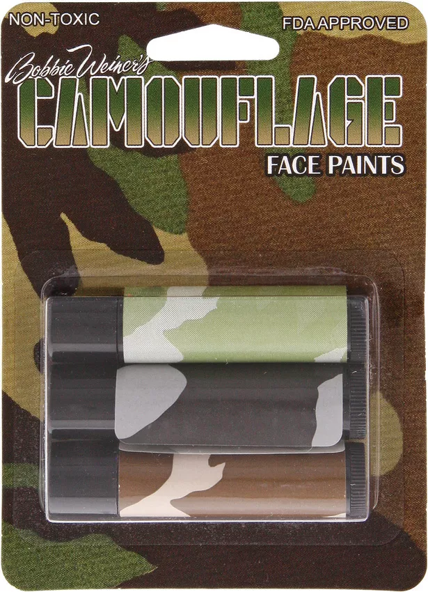 Camo Facepaint Sticks