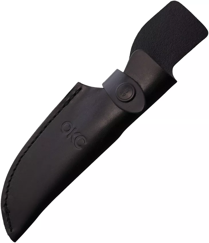 Caper Black Leather Sheath