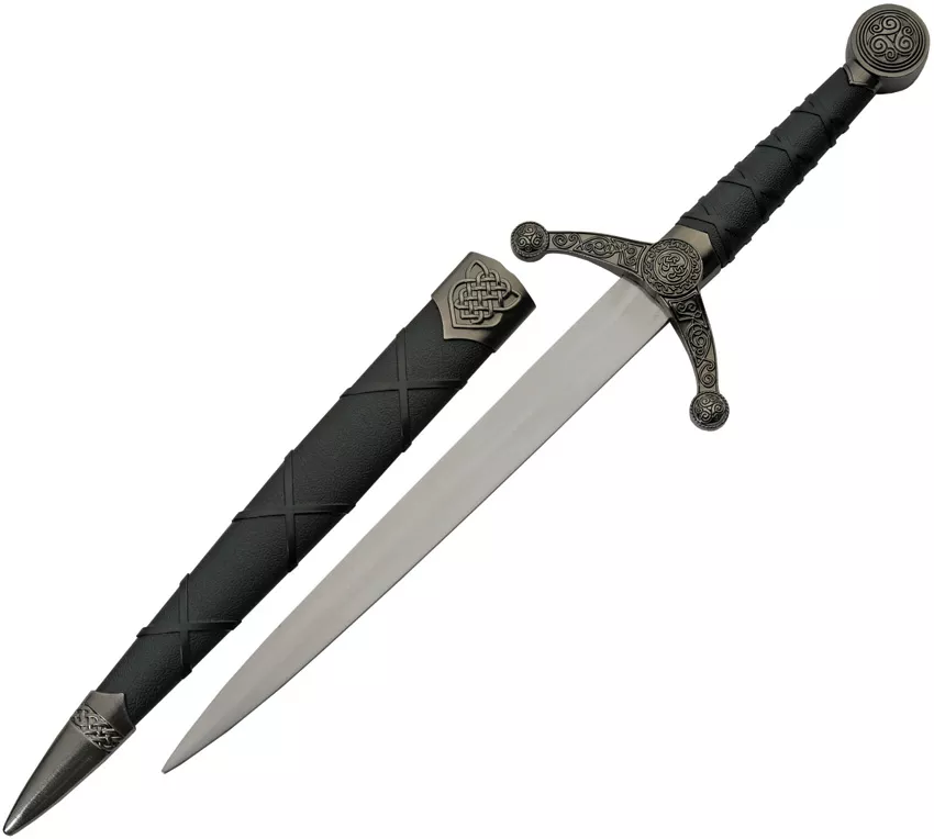 Celtic Knot Dagger Silver