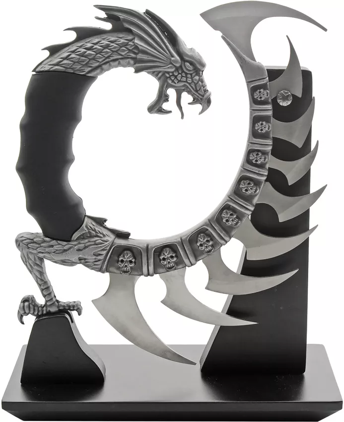 Dragon Spine Knife w/Display