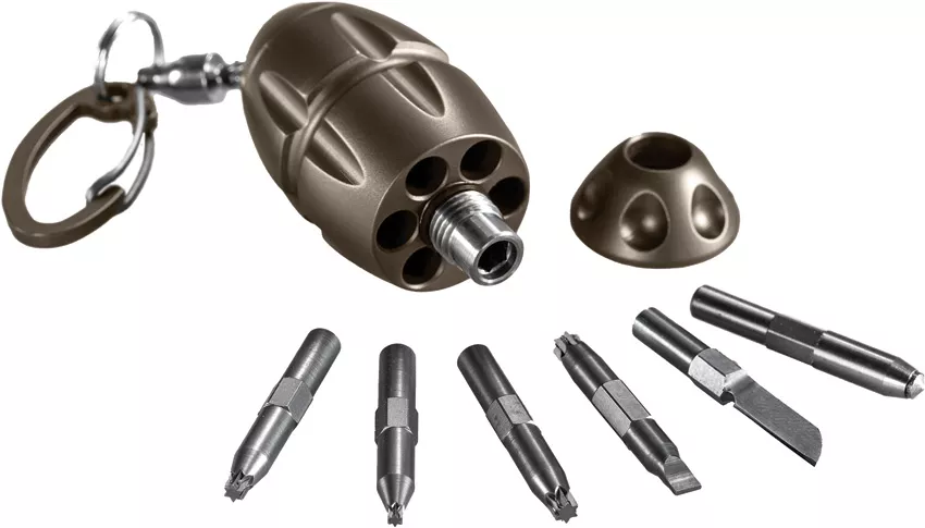 EGGIE Keychain Tool Bronze