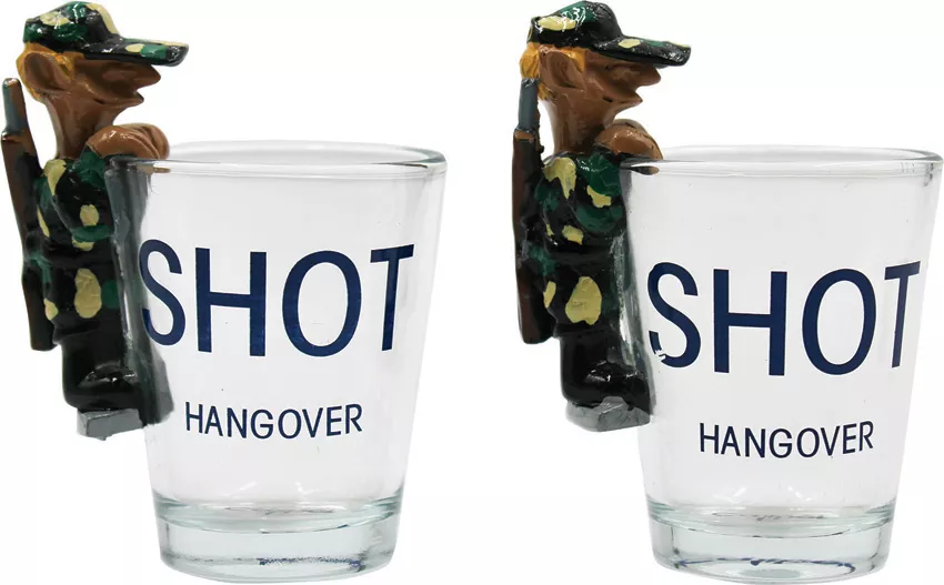 Hangover Shot Glass Set