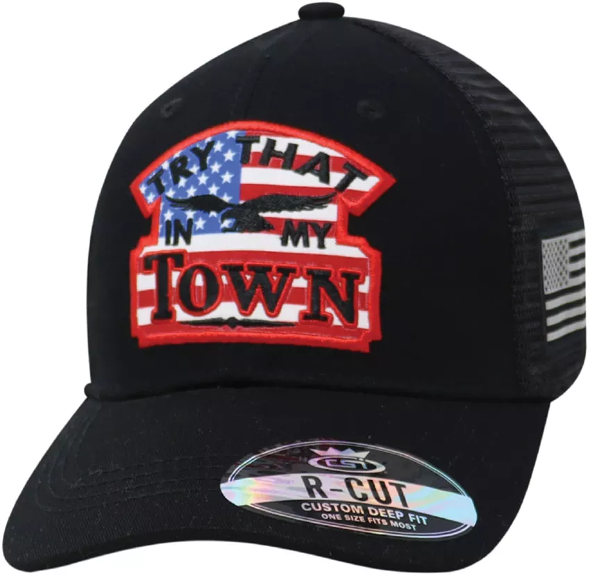 Hat Try That In My Town Blk