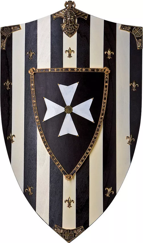 Hospitaliers Wooden Shield