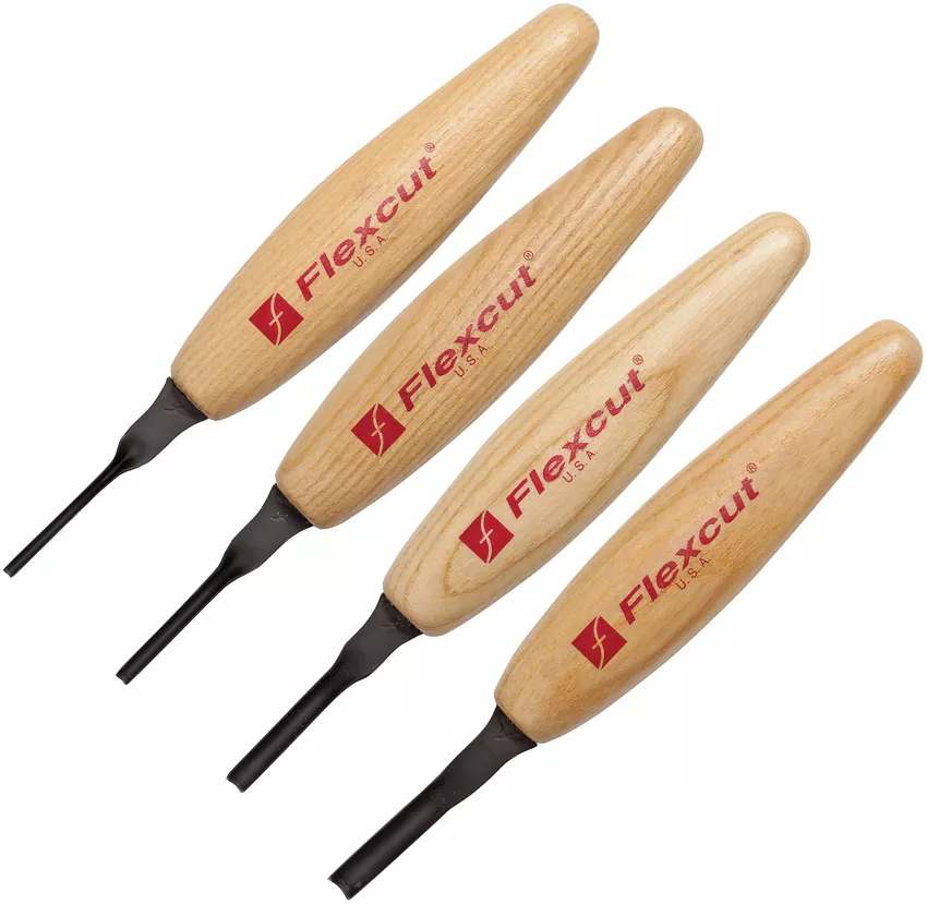Shallow U-Gouge Micro Tool Set