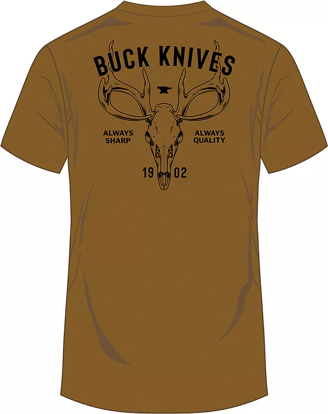 Skull T-Shirt Coyote XL