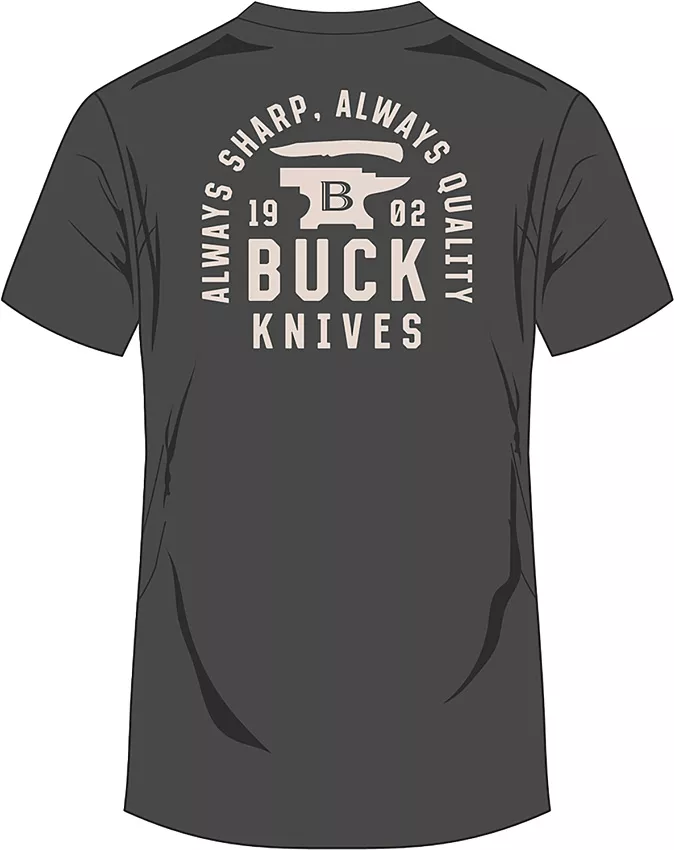 Stacked Badge T-Shirt Gray 2XL