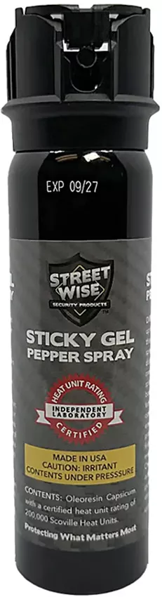 Sticky Gel Pepper Spray 4oz