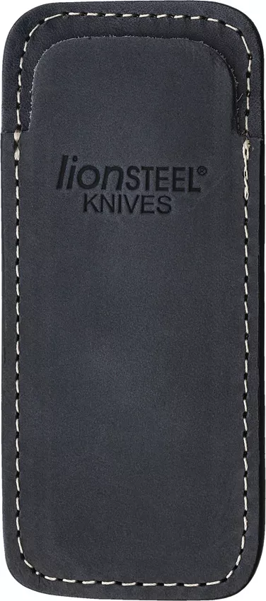 Vertical Leather Sheath Blue