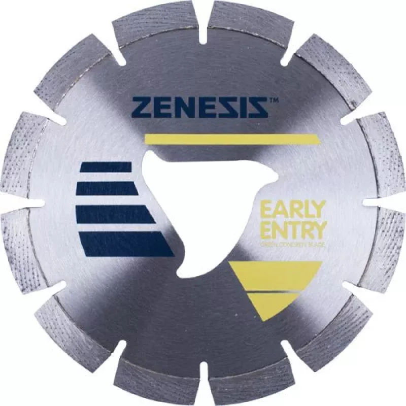 Zenesis Early Entry Blade for Green Concrete – Yellow