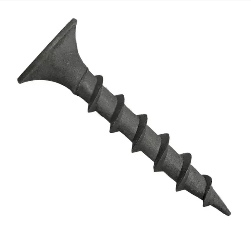 Zeus Drywall Screws 1 Inch #6 (5lb Bulk Box Coarse Thread Bugle Head Black Phosphate Coated Sharp Point Phillips Drive Wood Fasteners Sheetrock)